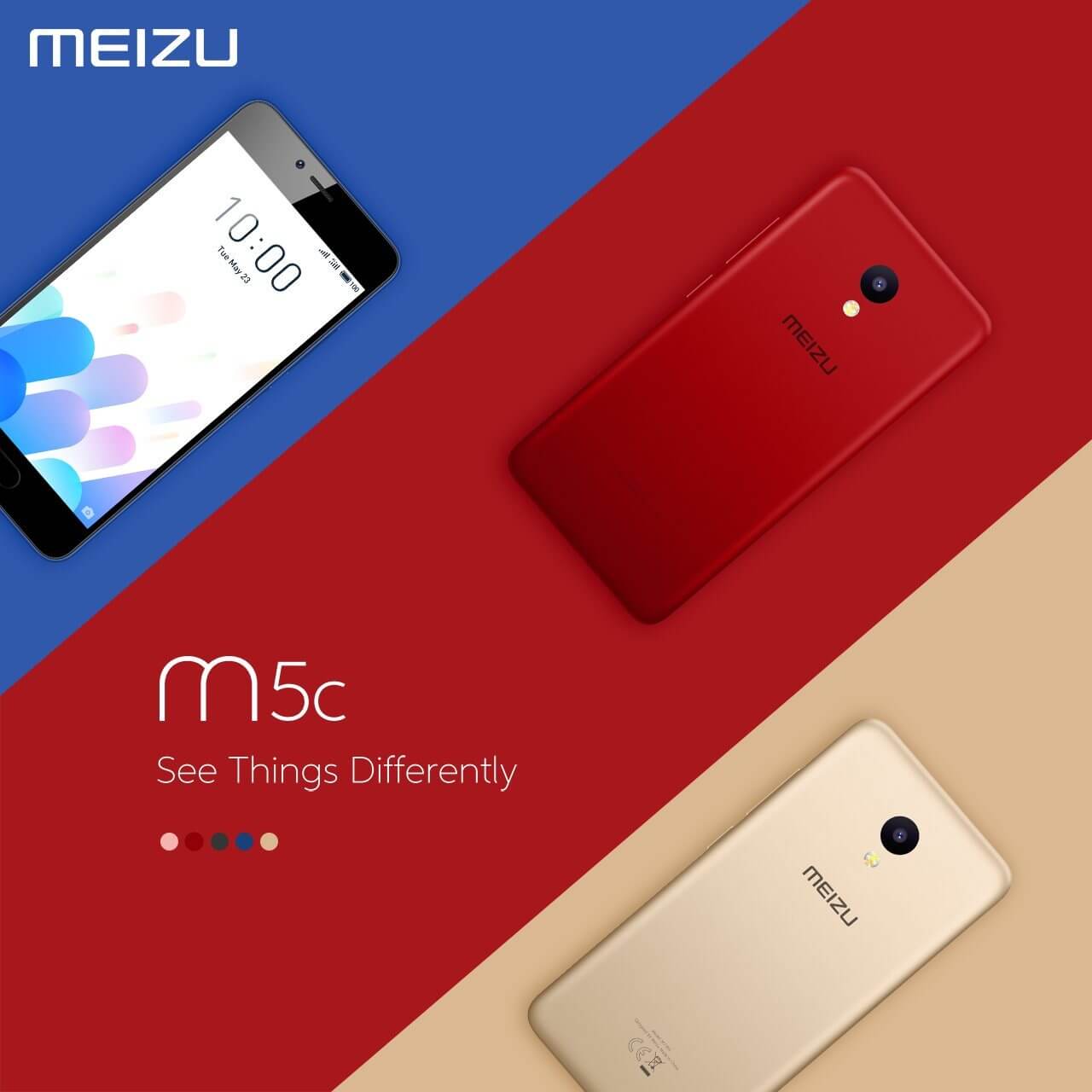 Meizu officially introduced M5c a budget smartphone for global market