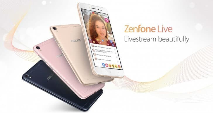Asus goes beyond selfies, ZenFone Live brings live streaming beautification technology