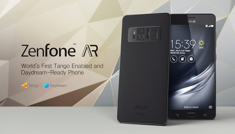 Asus launches ZenFone AR-world’s first smartphone with Google Daydream and Tango support