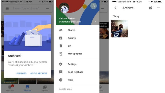Google-Photo In new update Google Photos gets archive feature on Android, iOS, and web
