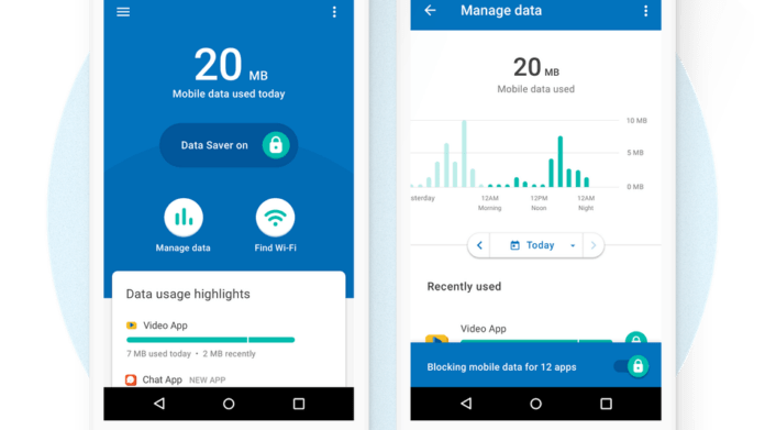 Google Datally saves your mobile data