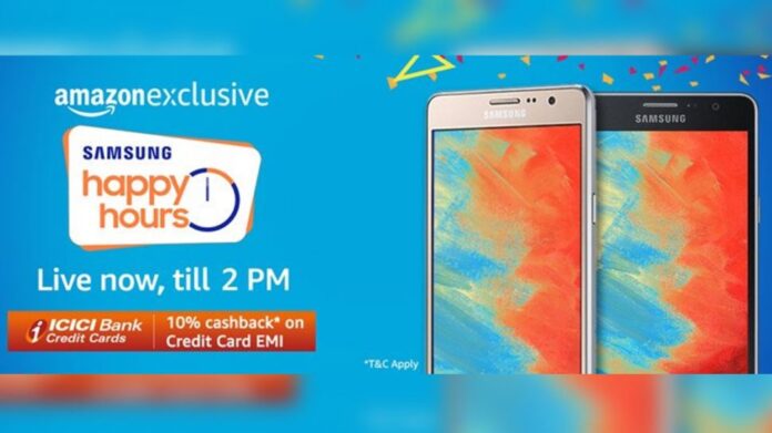 Samsung Amazon Happy Hour Sale Samsung to host the Happy Hour Sale on Amazon Today