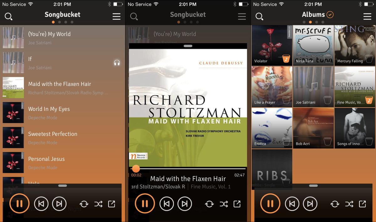 best free music players for iphone 