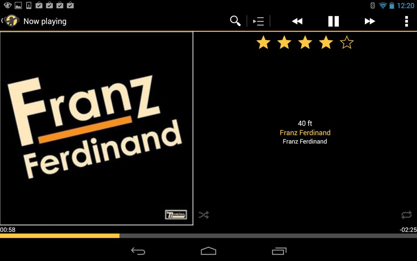 best audio players for android