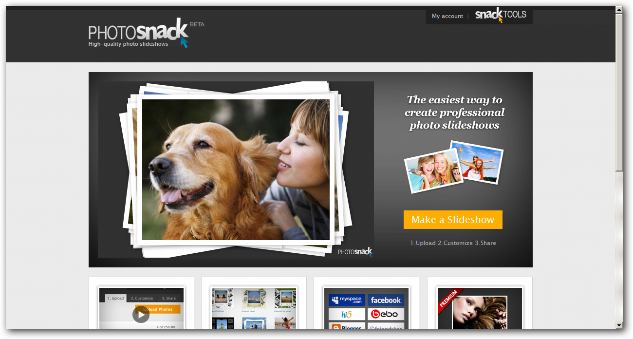 free slideshow maker websites