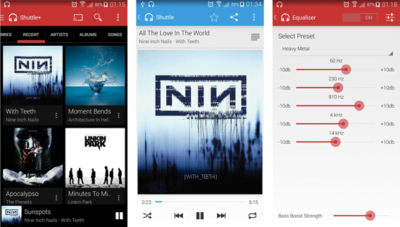best free music players for android