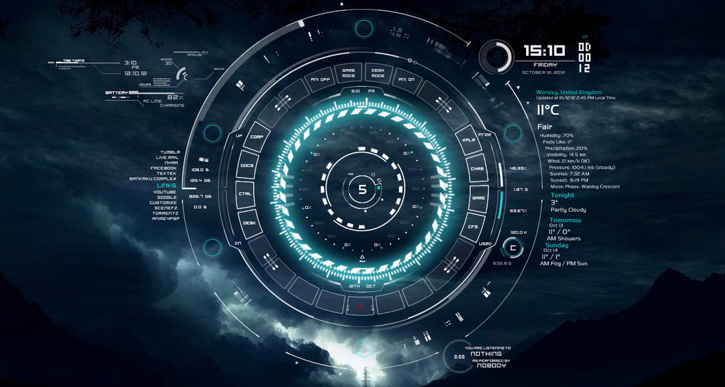 best rainmeter skins