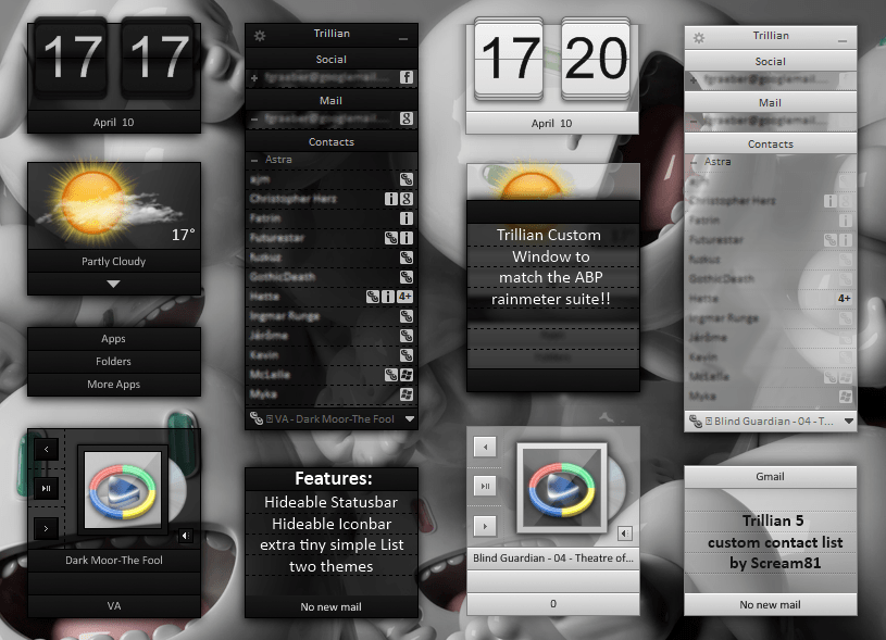 best rainmeter skins