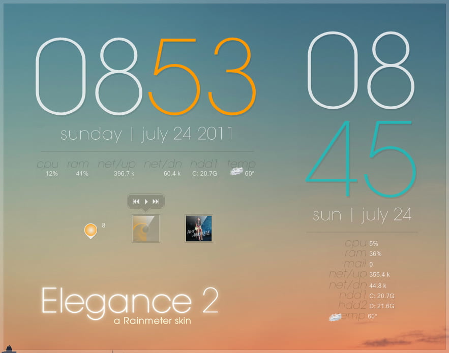 best rainmeter skins