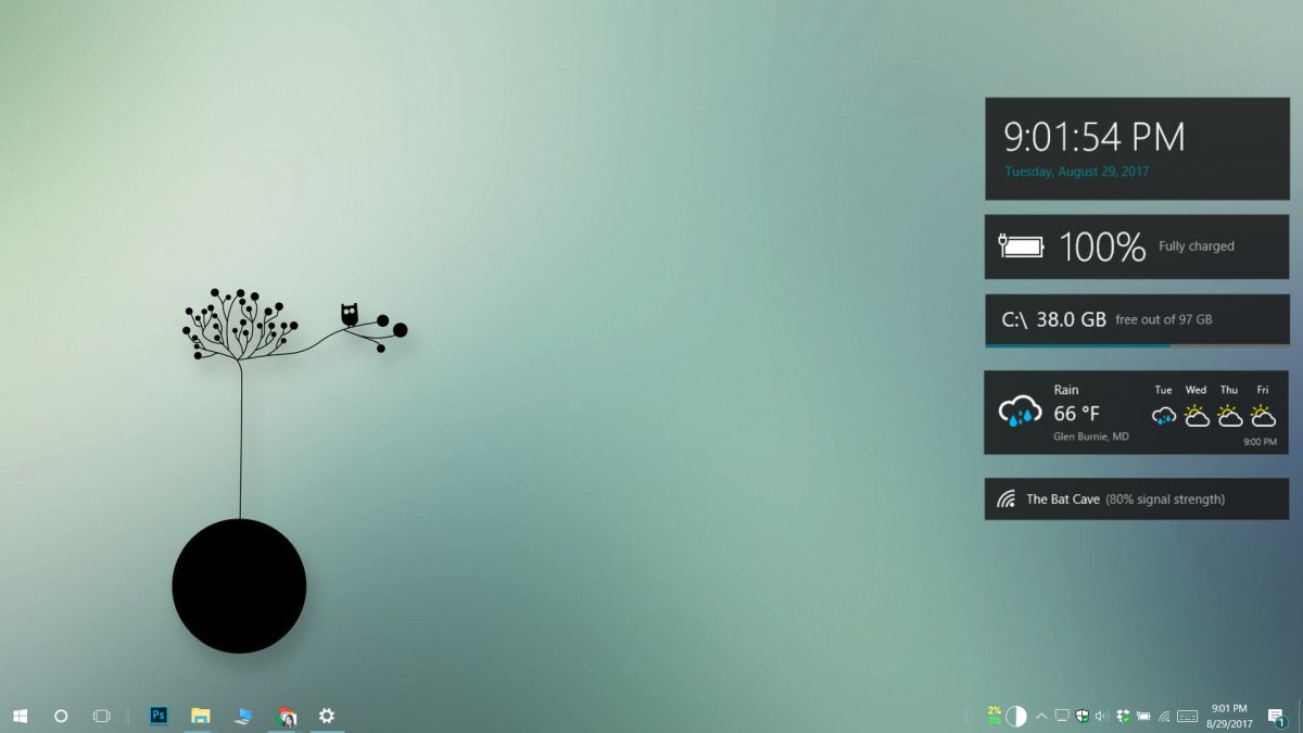 best rainmeter skins