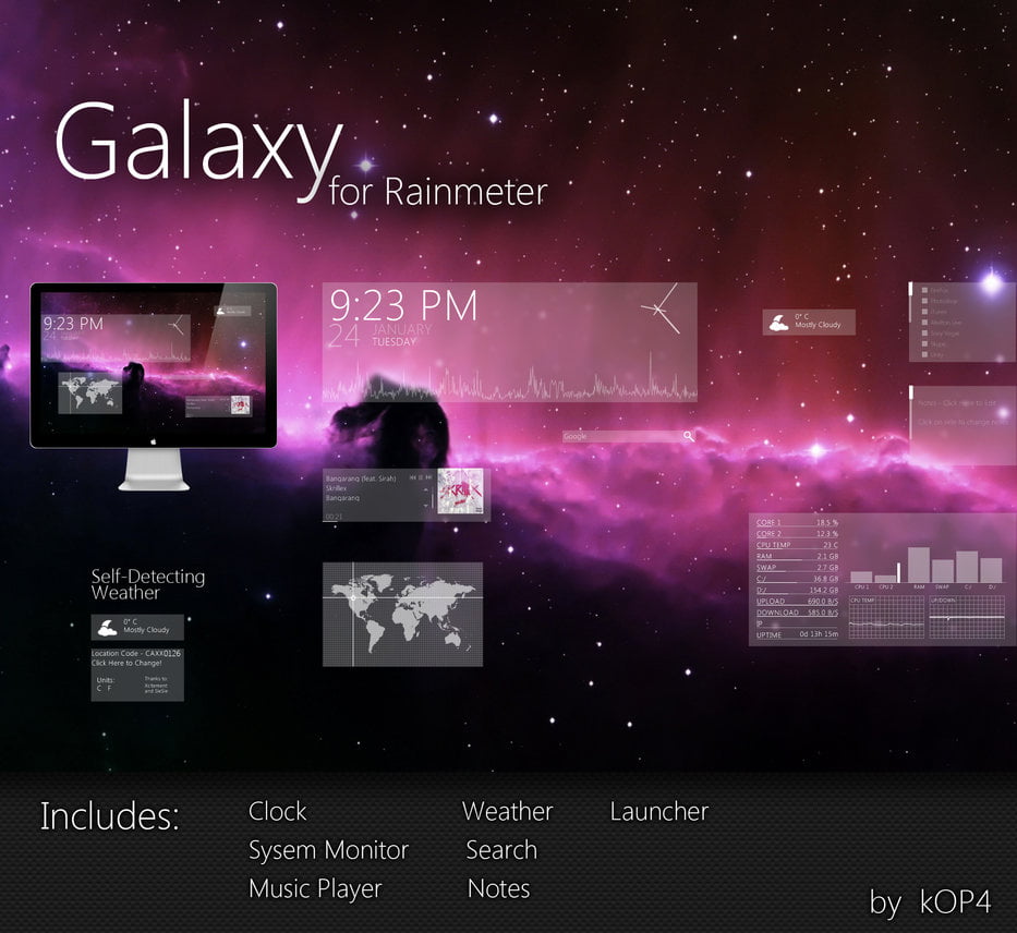 best rainmeter best rainmeter