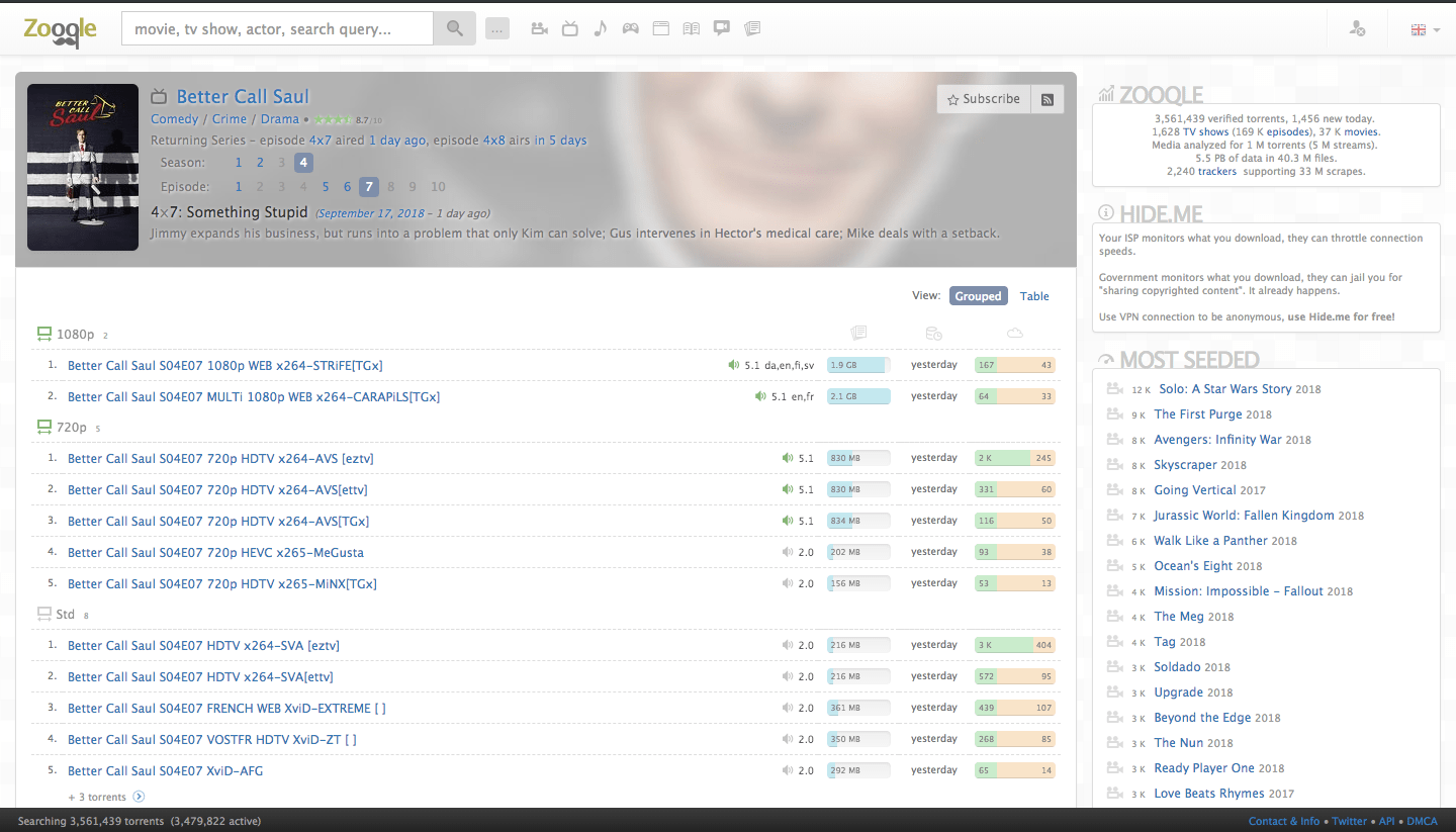 Zooqle Proxy