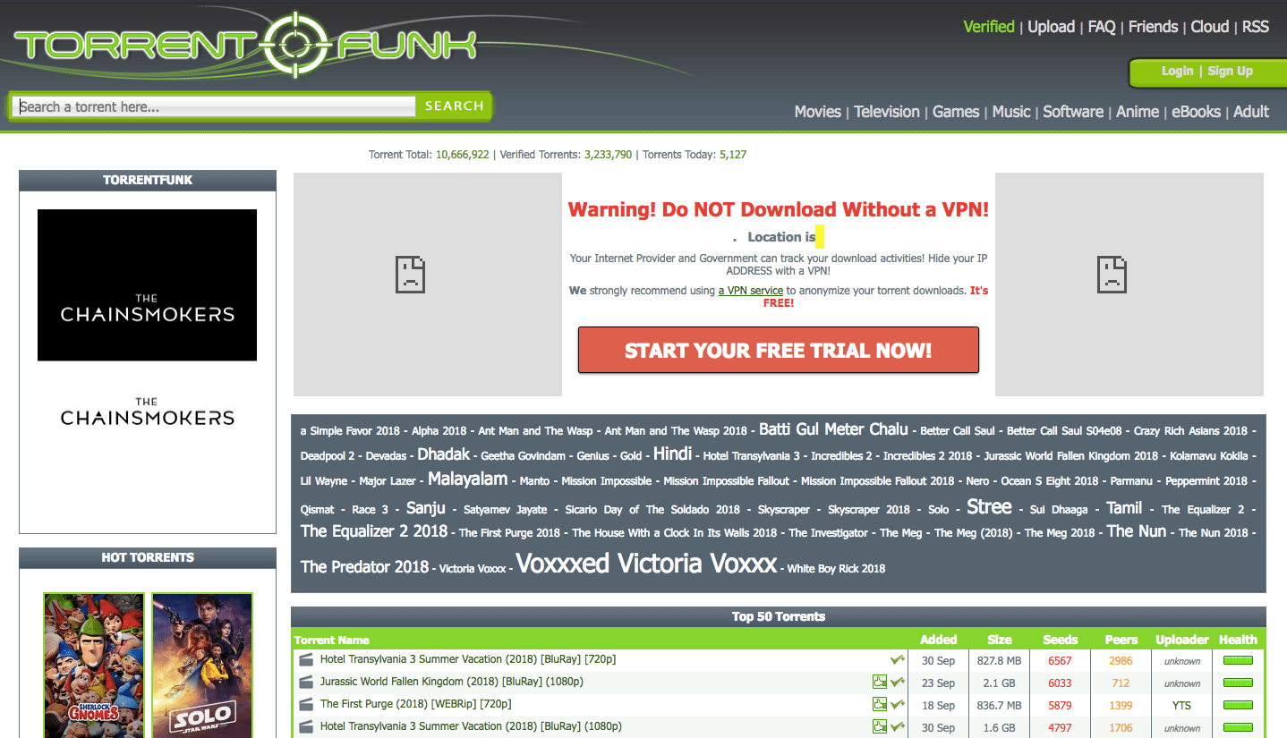 TorrentFunk Proxy