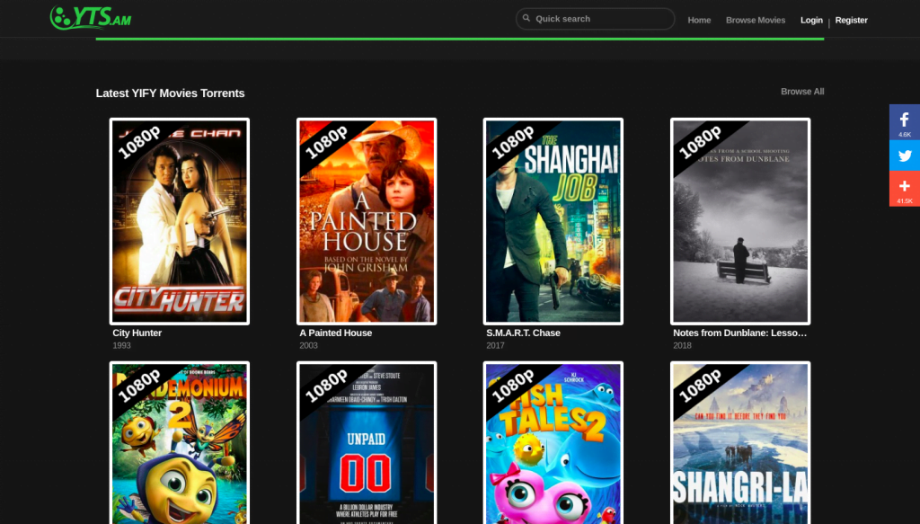 YIFY Proxy list of 2020 | 30 Best YIFY proxy &amp; Mirrors (100% Working