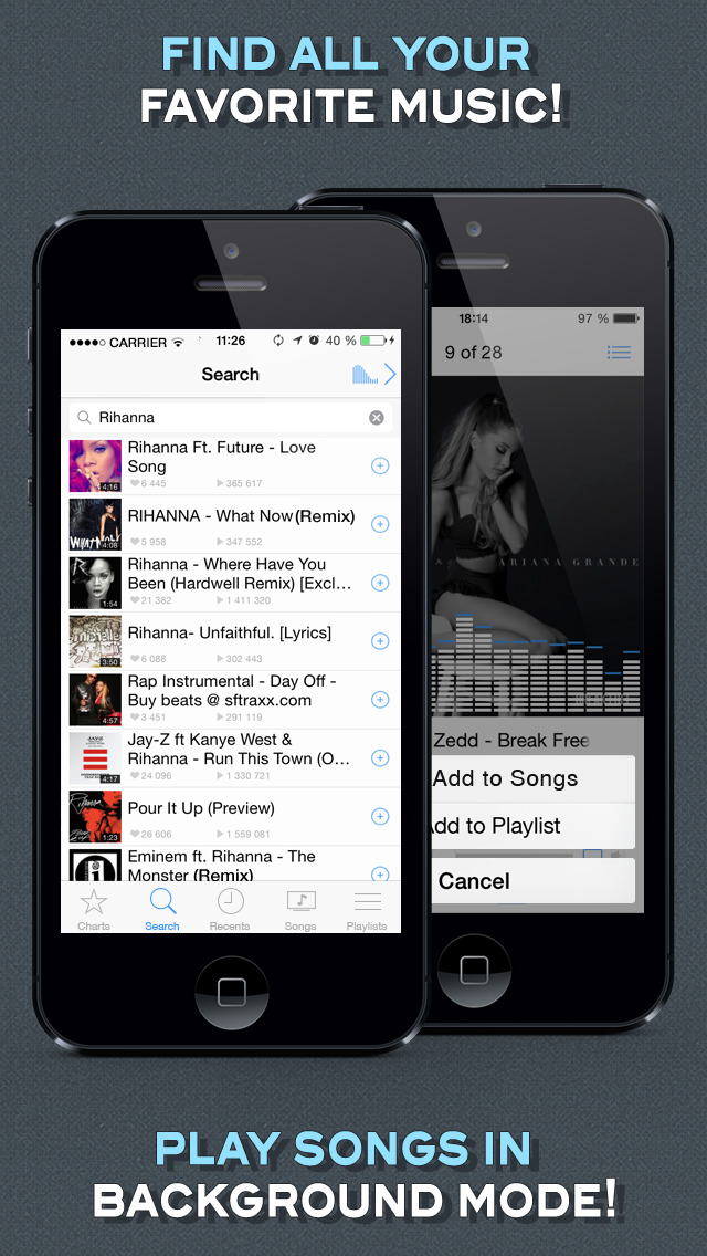 free music download iphone app