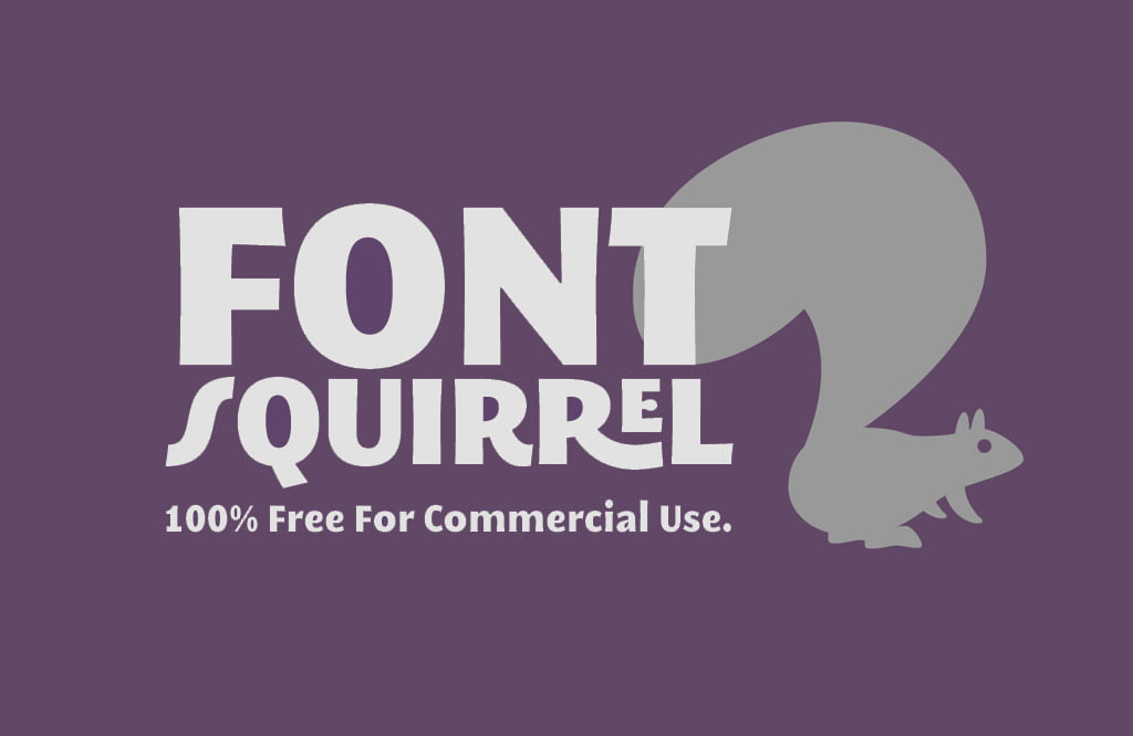 Download Free Fonts from font squirrel