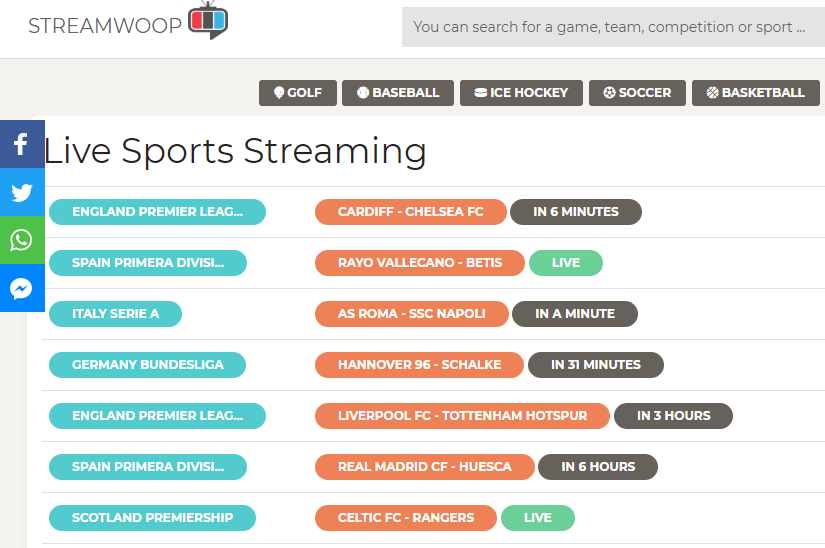 StreamWoop is hugely popular amongst North American viewers