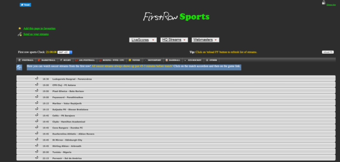 10 Best FirstRowSports Alternatives For Football Streaming