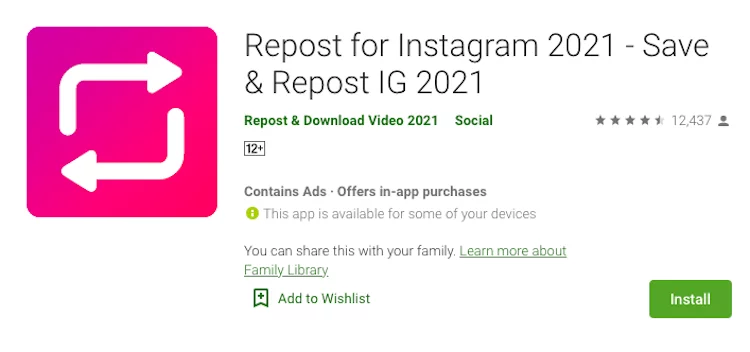How to Download Reels via Repost?