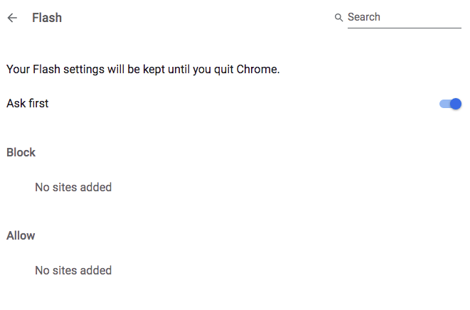 Hidden Chrome Settings