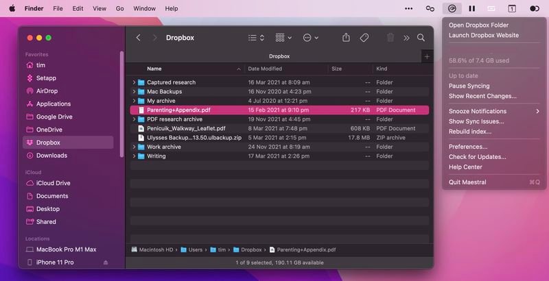 Best Dropbox clients for Mac