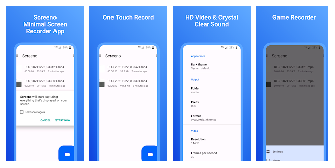 Screen Recorder Apps For Android