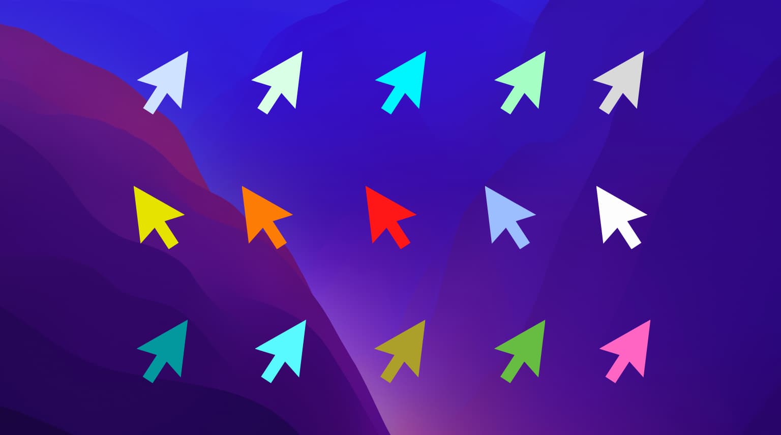 Colored cursors. Цвет курсора. Курсор цветной. Курсор Mac os. Фиолетовый курсор.