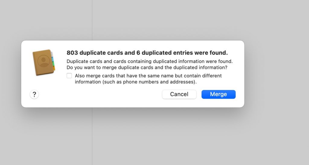 How to Delete Duplicate Contacts on Mac?
