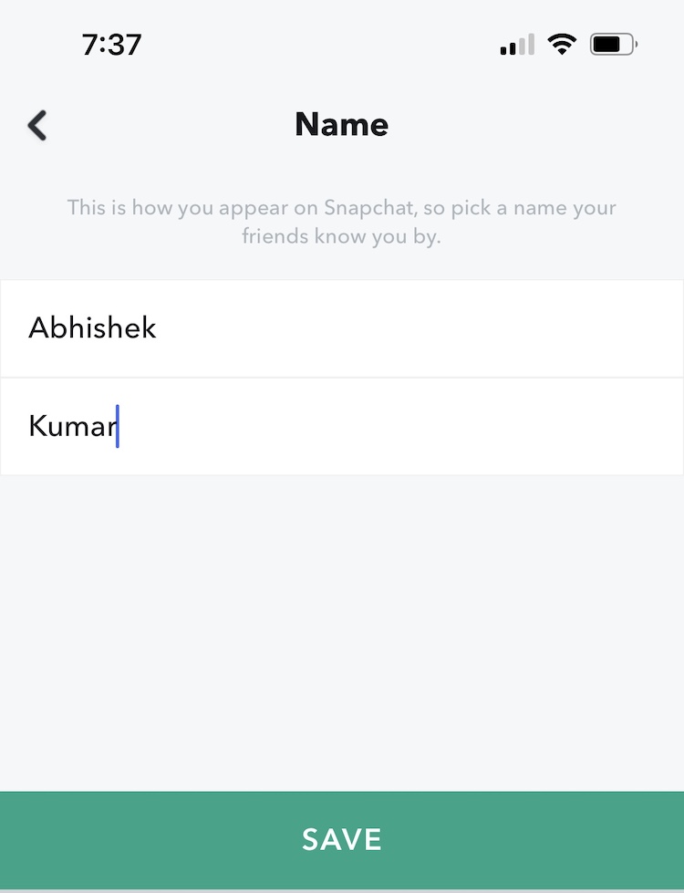 How to Change Snapchat Display Name on Mobile
