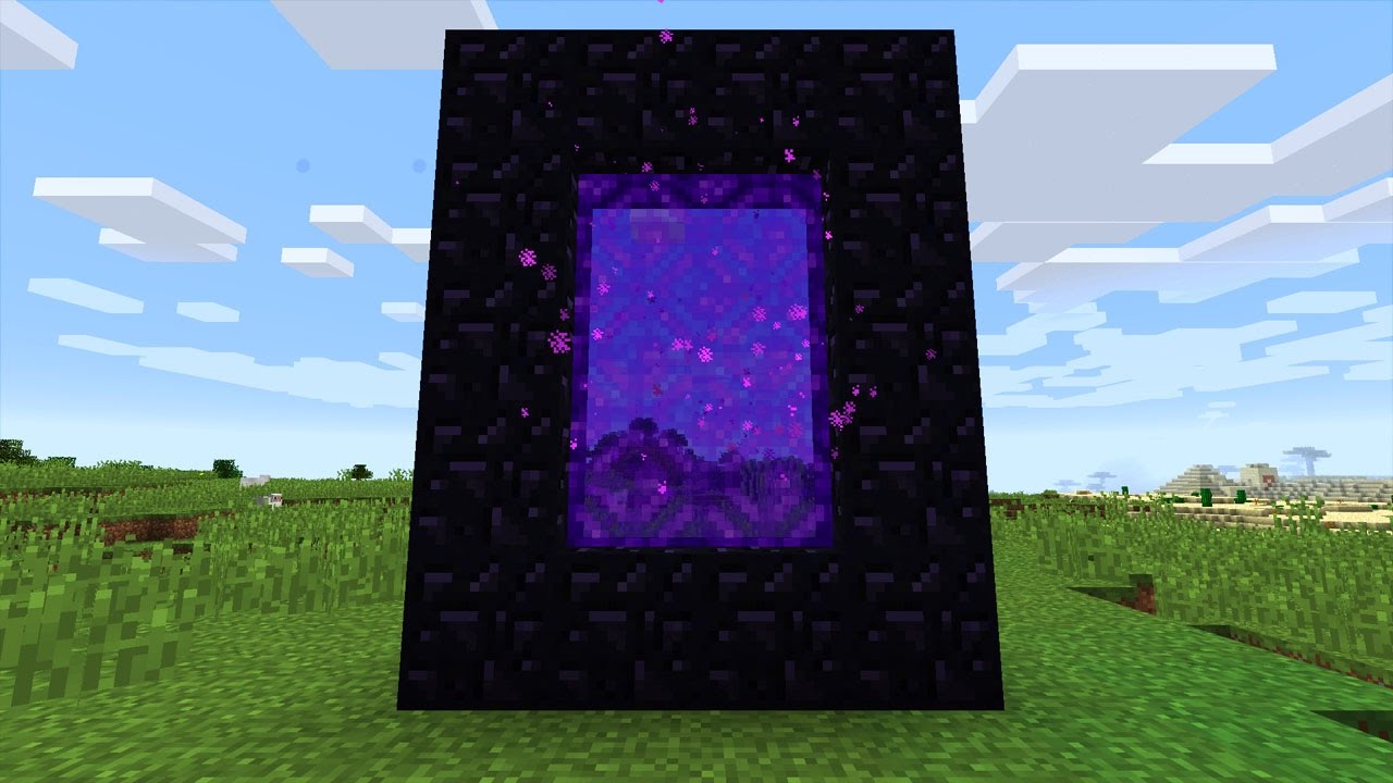 How to make a Nether Portal in Minecraft